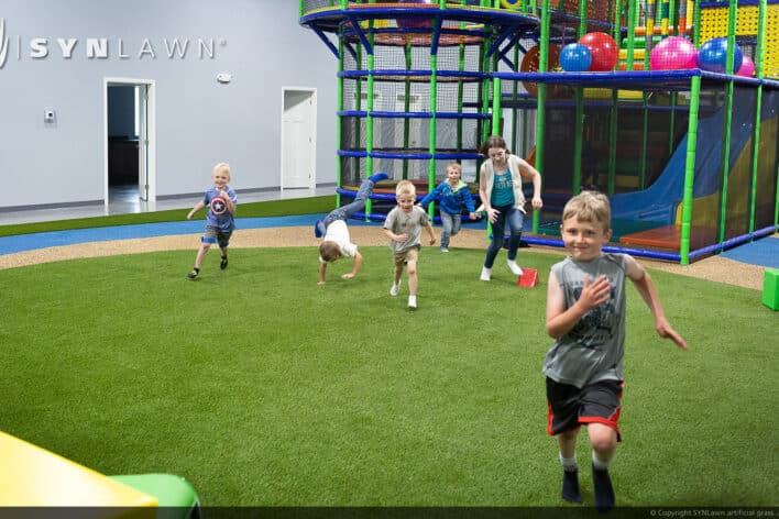 SYNLawn Bermuda play run wild indoor playground grass
