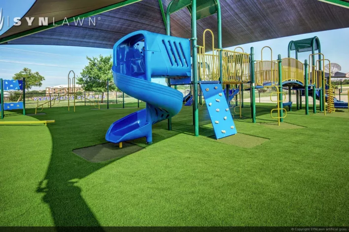 SYNLawn Bermuda play turf artificial grass for school playgrounds